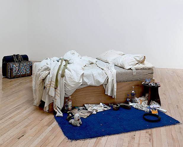My Bed,Tracey Emin, bedding