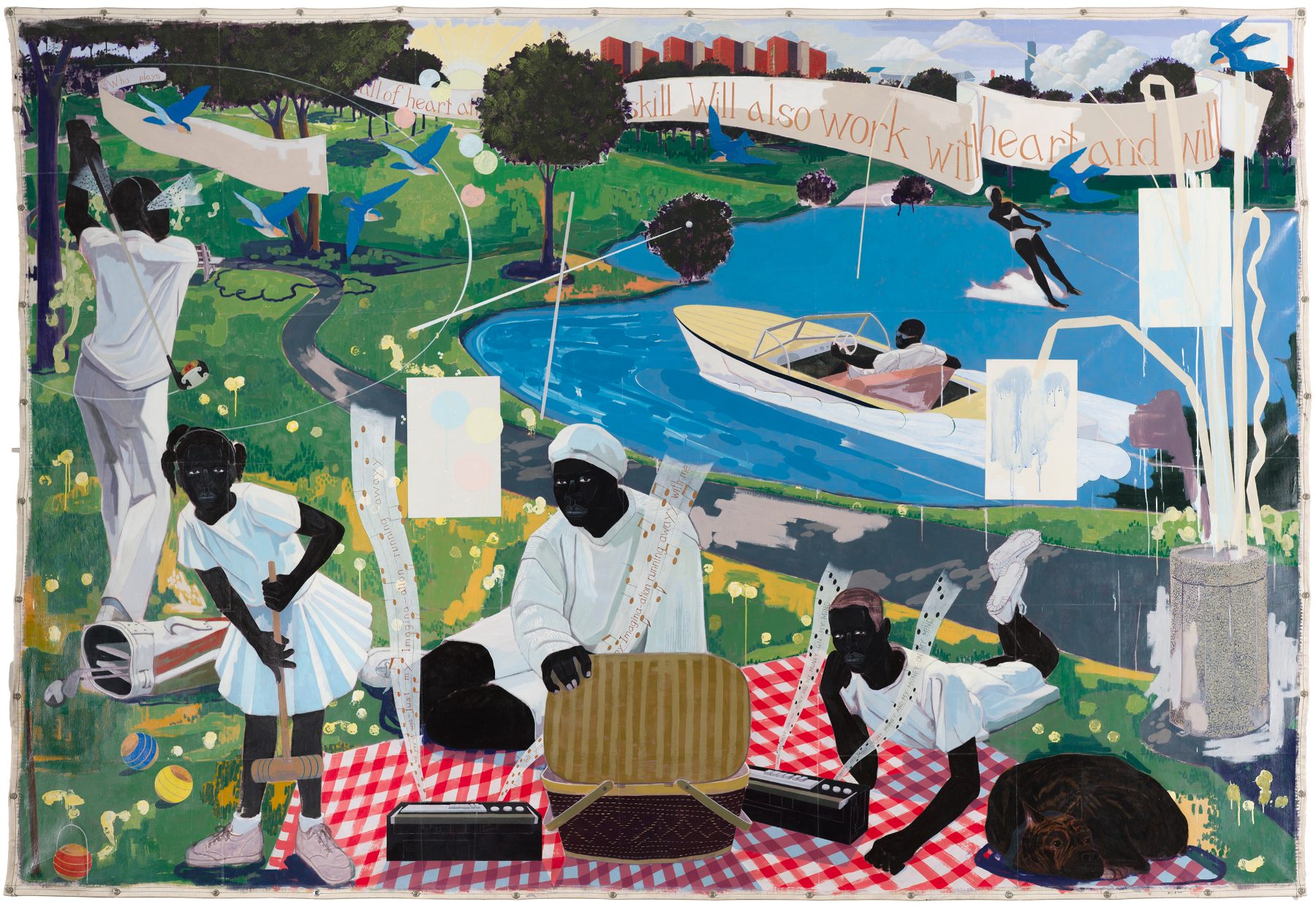 Past Times by Kerry James Marshall