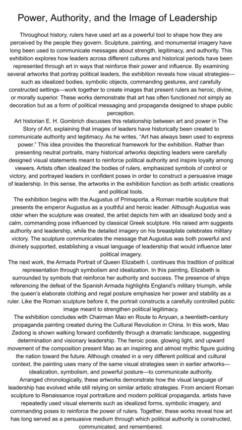 Power, Authority, and the Image of Leadership