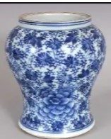 Lantern-Shaped Porcelain Vase, Unknown Chinese artist, Kangxi Period (1662–1722) - Porcelain, Jingdezhen, China 