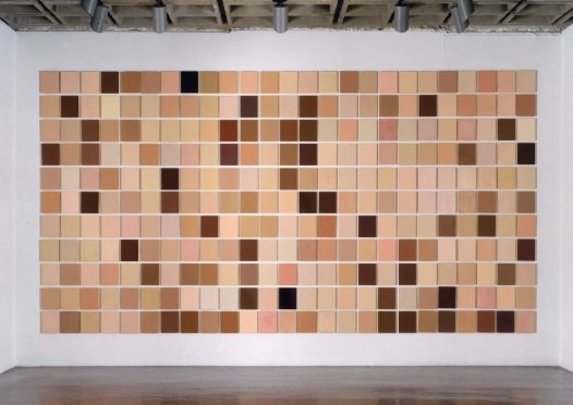 Byron Kim, Synecdoche Oil and Wax on 275 panels
