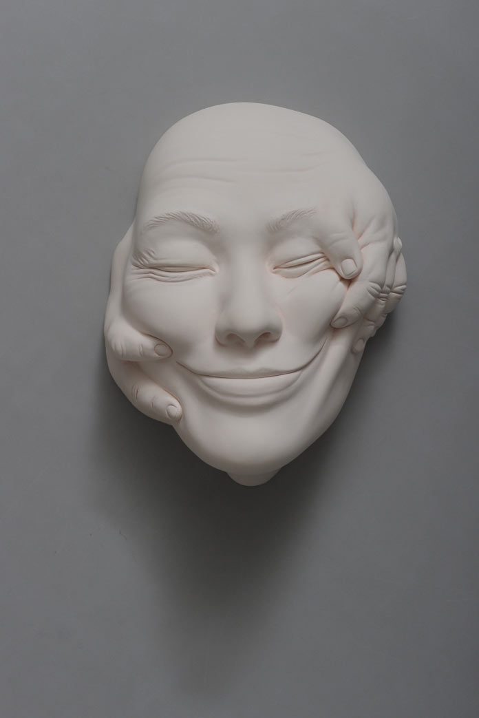 A touch of smile, Lucid Dream Series, Johnson Tsang, Porcelain, L23 W18 H10cm