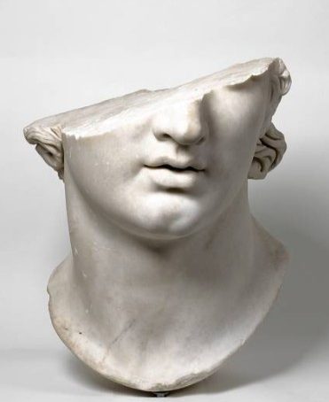 The Fragmentary Colossal Head of a Youth
