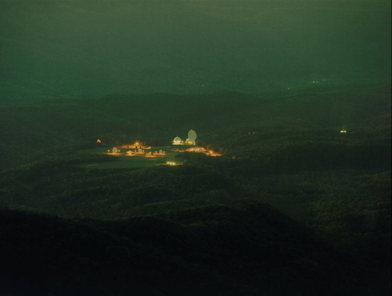 Trevor Paglen, They Watch the Moon, 2010, C-print photograph
