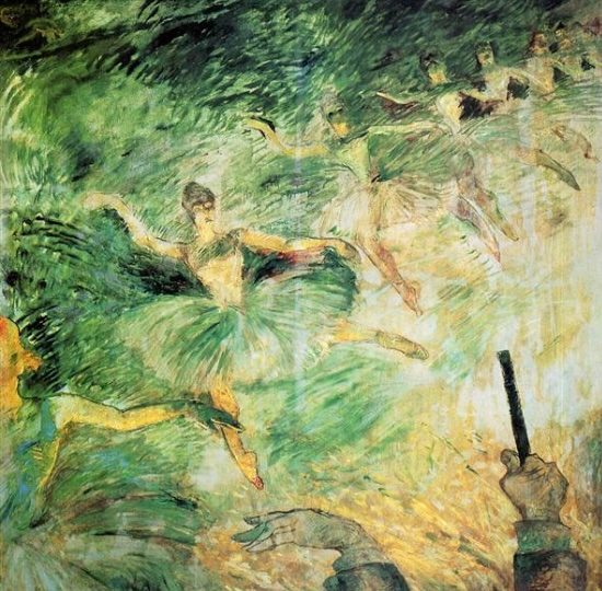 Ballet Dancers - Henri de Toulouse-Lautrec 1885, Oil on Canvas