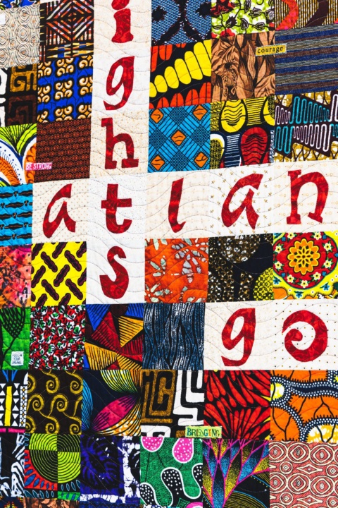 John Lewis Quilts Presented by Anacostia BID &  The Dap Project for The John Lewis Foundation