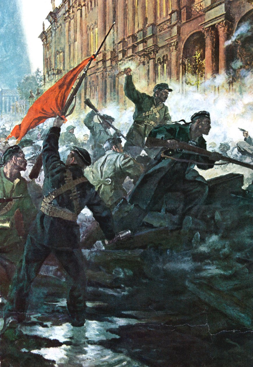 A Revolução de Outubro e a Guerra Civil
