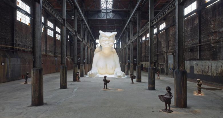 A Subtlety, or the Marvelous Sugar Baby, 2014 - Kara Walker - Installation sculpture made of sugar, polystyrene, and molasses