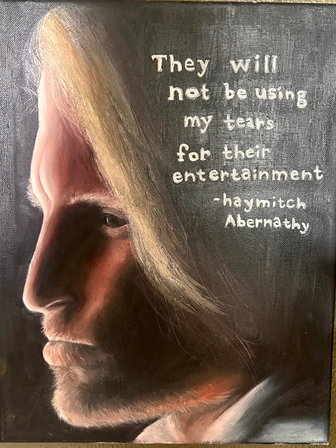 Their Entertainment - 2025, oil on canvas