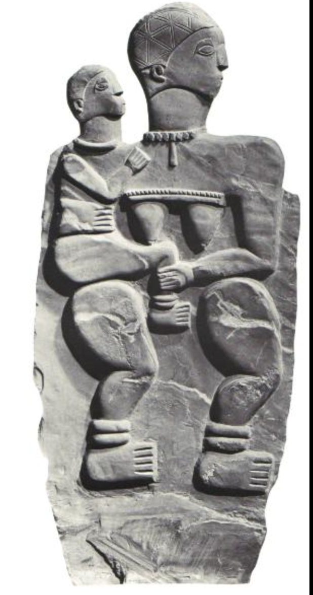 Grave Stele with Mother and Child Artist/Culture: Musurongo group, Kongo peoples, Angola Year: 19th century Medium: Steatite