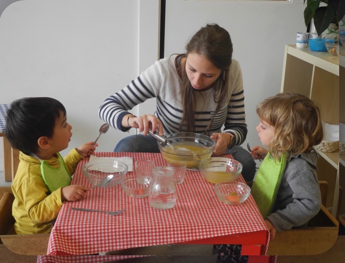 Alimentación bebé.