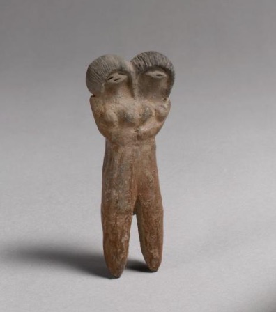 Double-Headed figure, made by the Valdivia culture in Ecuador, 2300-2200 B.C.