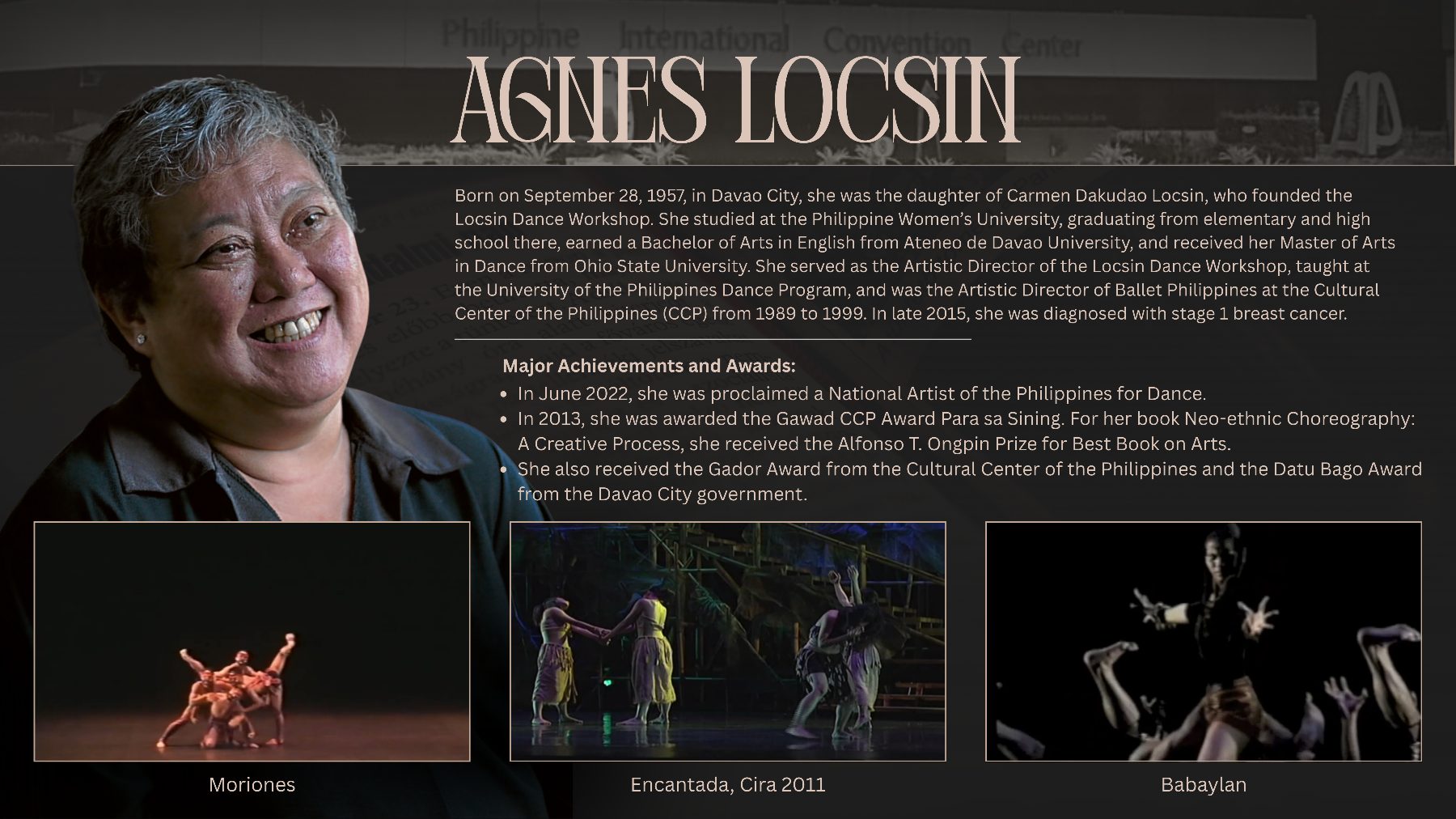 Agnes Locsin (Dance)