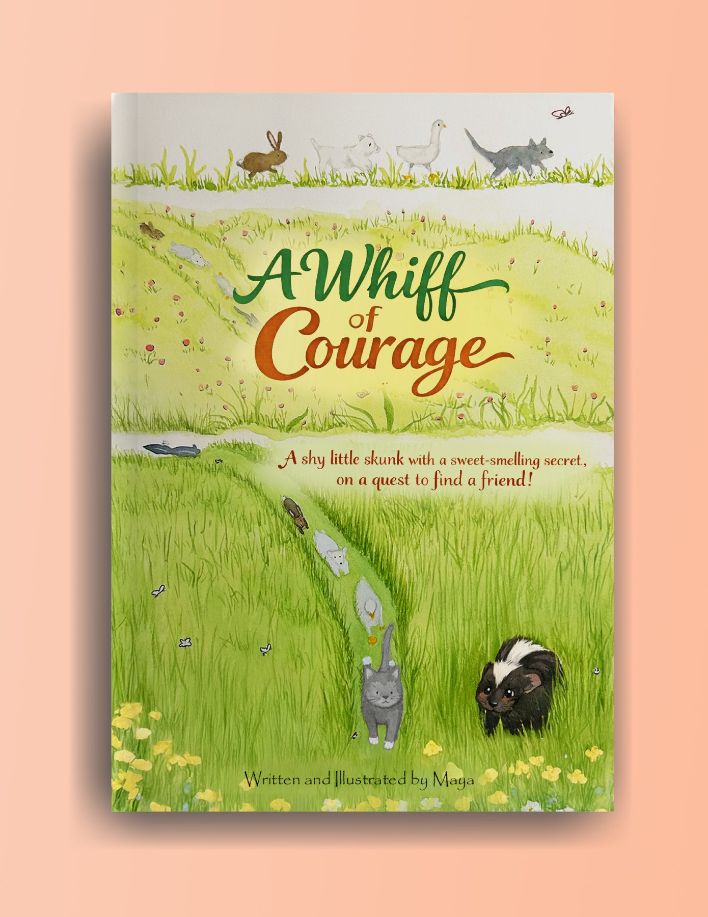 A Whiff of Courage Book Mockup
