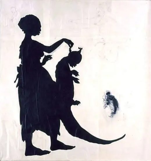 Kara Walker – Untitled (no. 8) from the American Primitives series (2001)