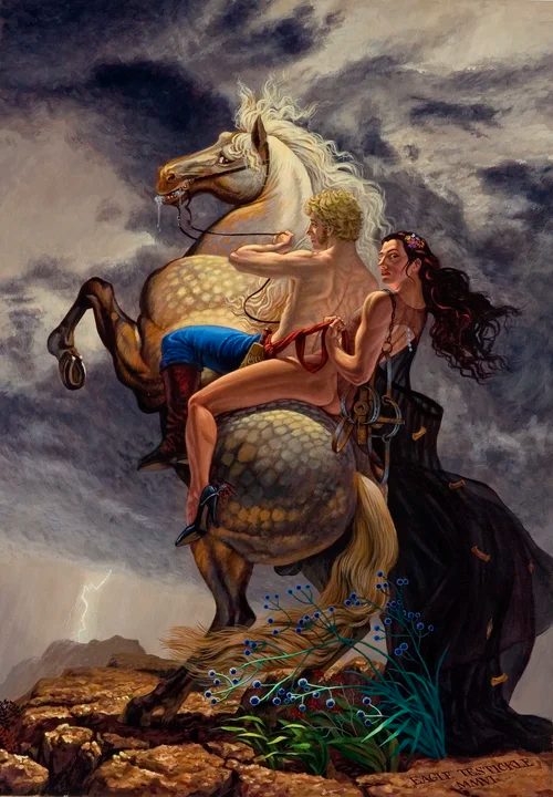 Kent Monkman, The Trapper’s Bride, 2007, oil on canvas