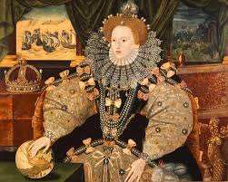 Portrait of Queen Elizabeth I (Armada Portrait) Artist: Unknown Medium: Oil on panel