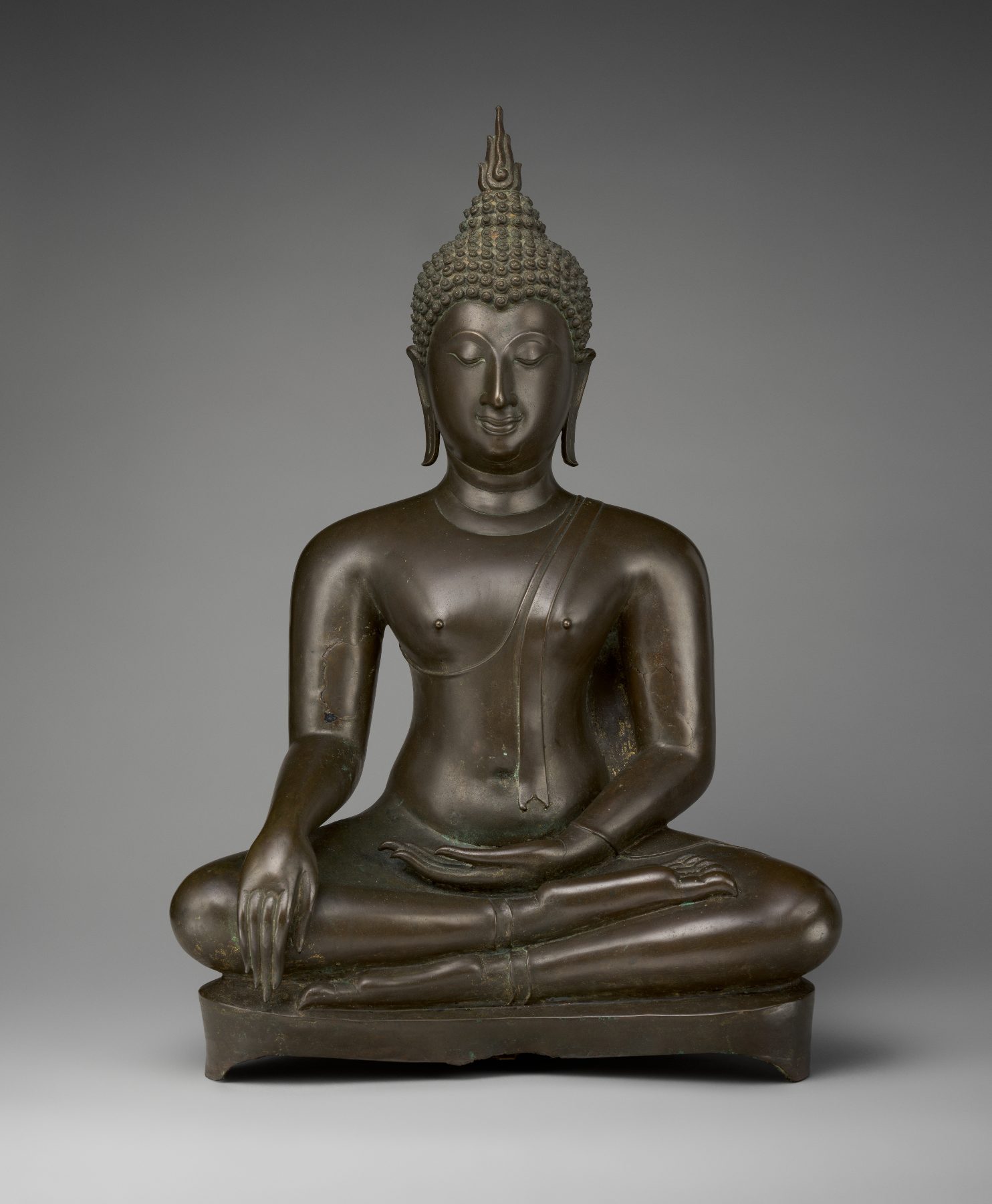 Seated Buddha (15th century, Thailand) 