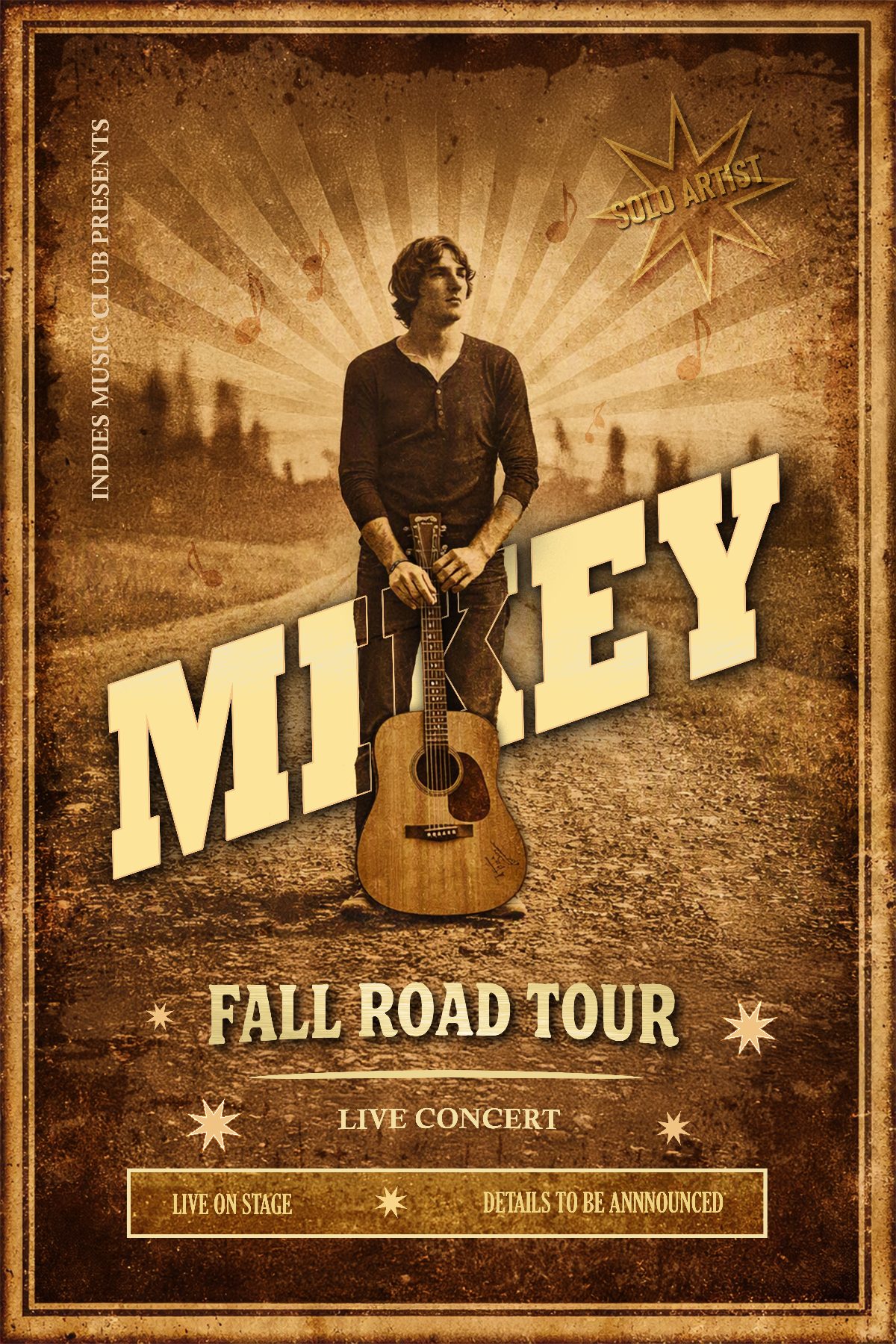 Fall Road Tour Poster