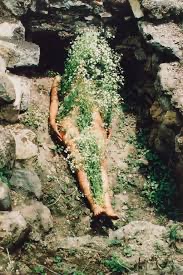 Untitled (Silueta Series, Mexico) By Ana Mendieta, 1973–1980 Color photograph