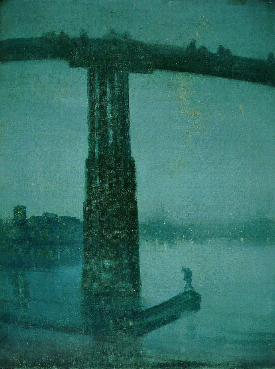 Blue and Gold – Old Battersea Bridge, James McNeill Whistler, 1875, Oil on Canvas