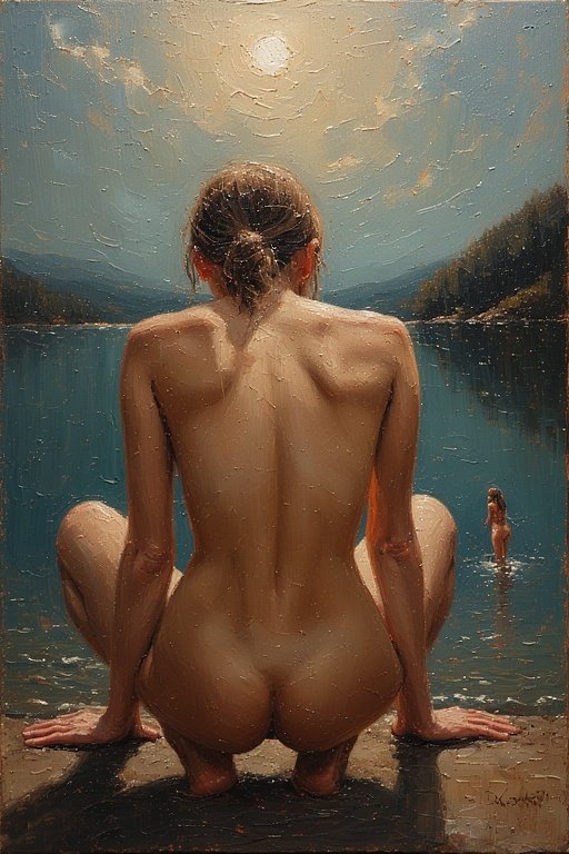 By the lake