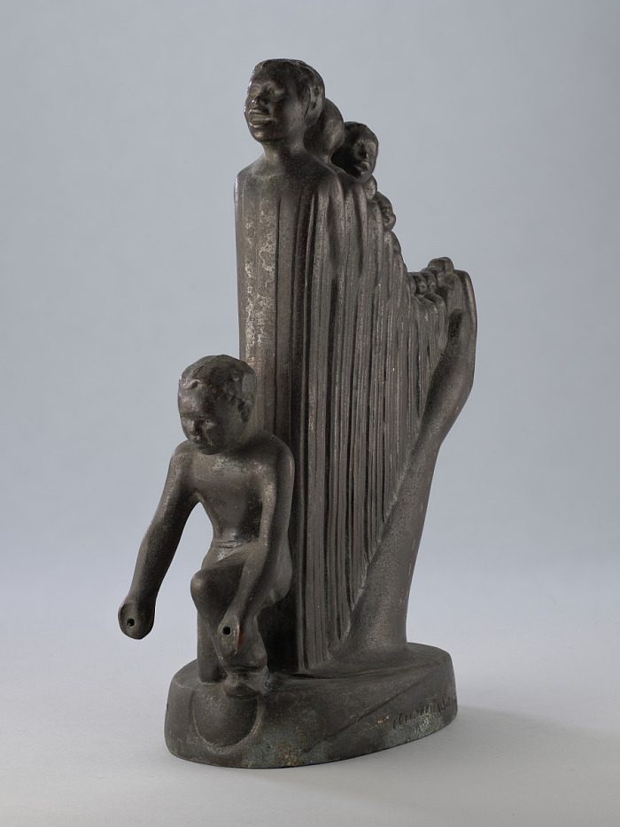 Lift Every Voice and Sing (The Harp), Augusta Savage, 1939. Metal sculpture.
