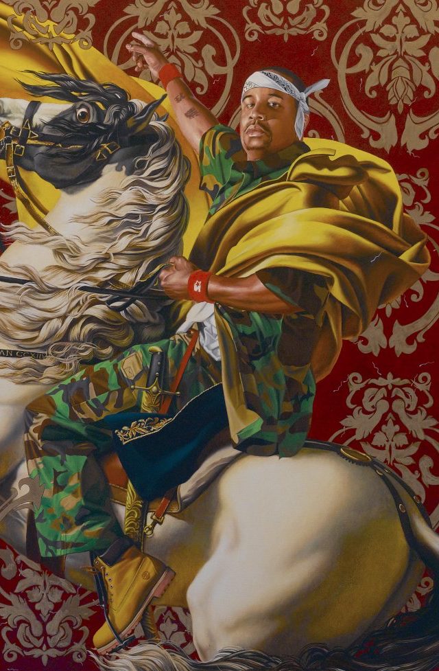 Kehinde Wiley: Napoleon Leading the Army over the Alps