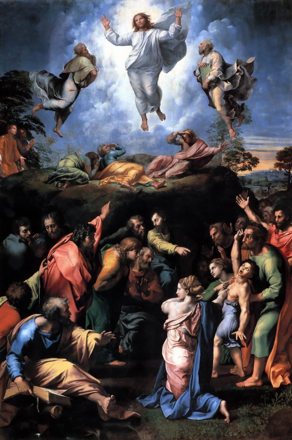 The Transfiguration, Raphael, 1516-1520, oil on wood