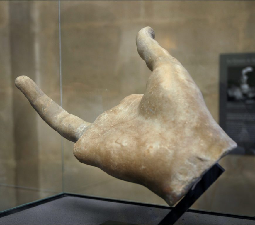 Nike of Samothrace (Winged Victory) Right Hand