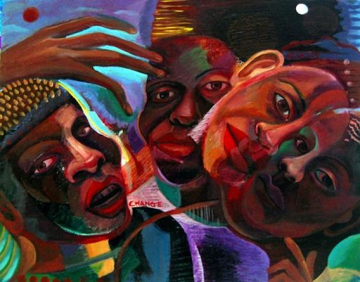 Seasons Change, 2005 Joyce Owens. 11 x 14in. Acrylic paint on canvas.