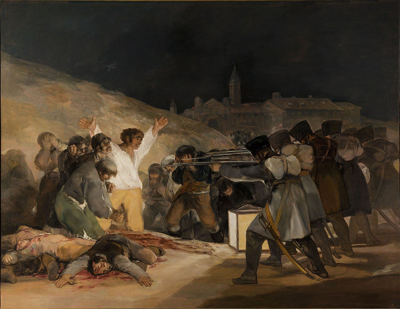 Francisco Goya, The Third of May 1808, 1814, Oil on canvas