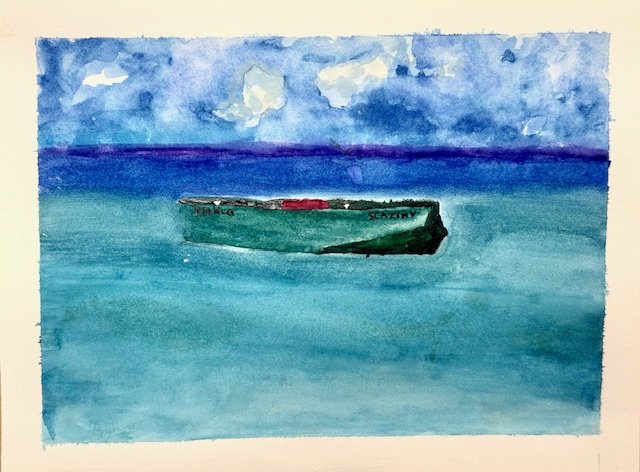 Kaira Guinart Boat at Sea