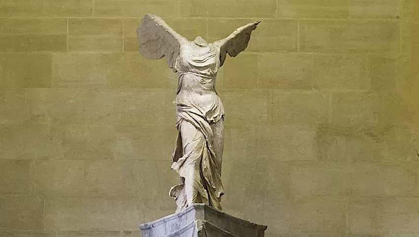 Winged Victory of Samothrace c. 190 B.C.E. Marble