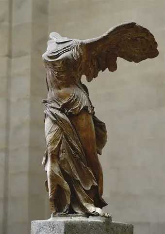 Nike of Samothrace, Pythokritos, 190 B.C.E., marble