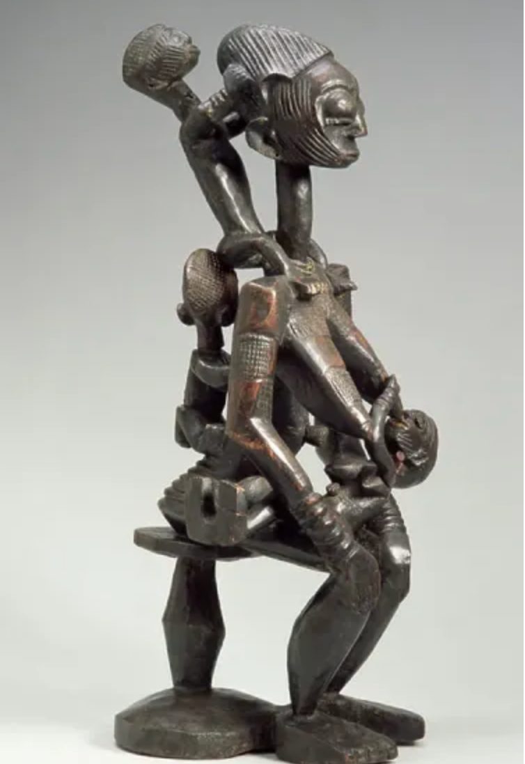Maternity Group Figure Artist/Culture: Afo peoples, Nigeria Year: 19th century Medium: Wood