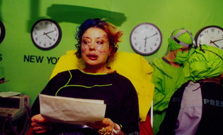 The Reincarnation of Saint-Orlan, 1990–1993 - ORLAN - Performance art / photography / surgical performance documentation