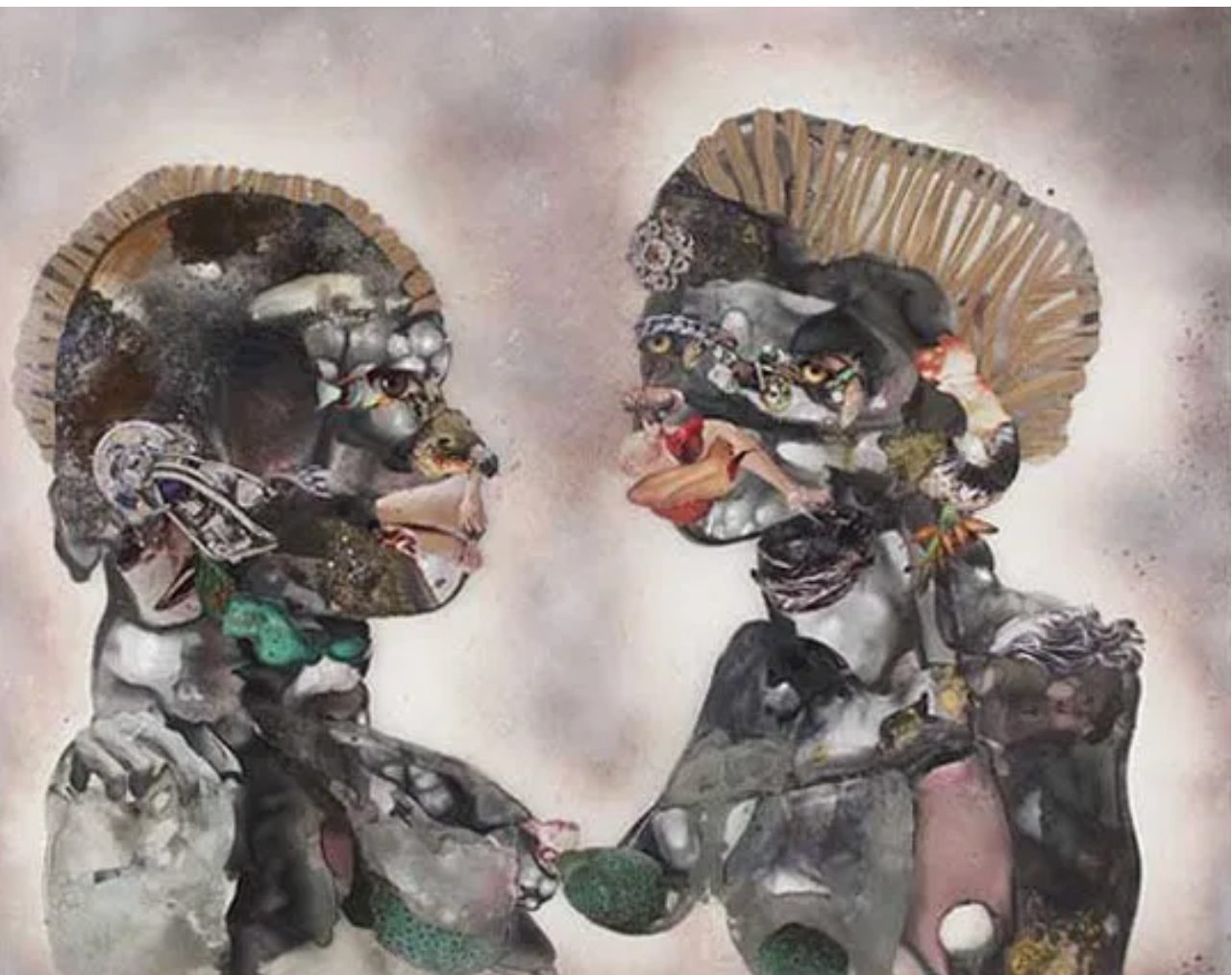 Wangechi Mutu, Cactus Green Nips, 2009