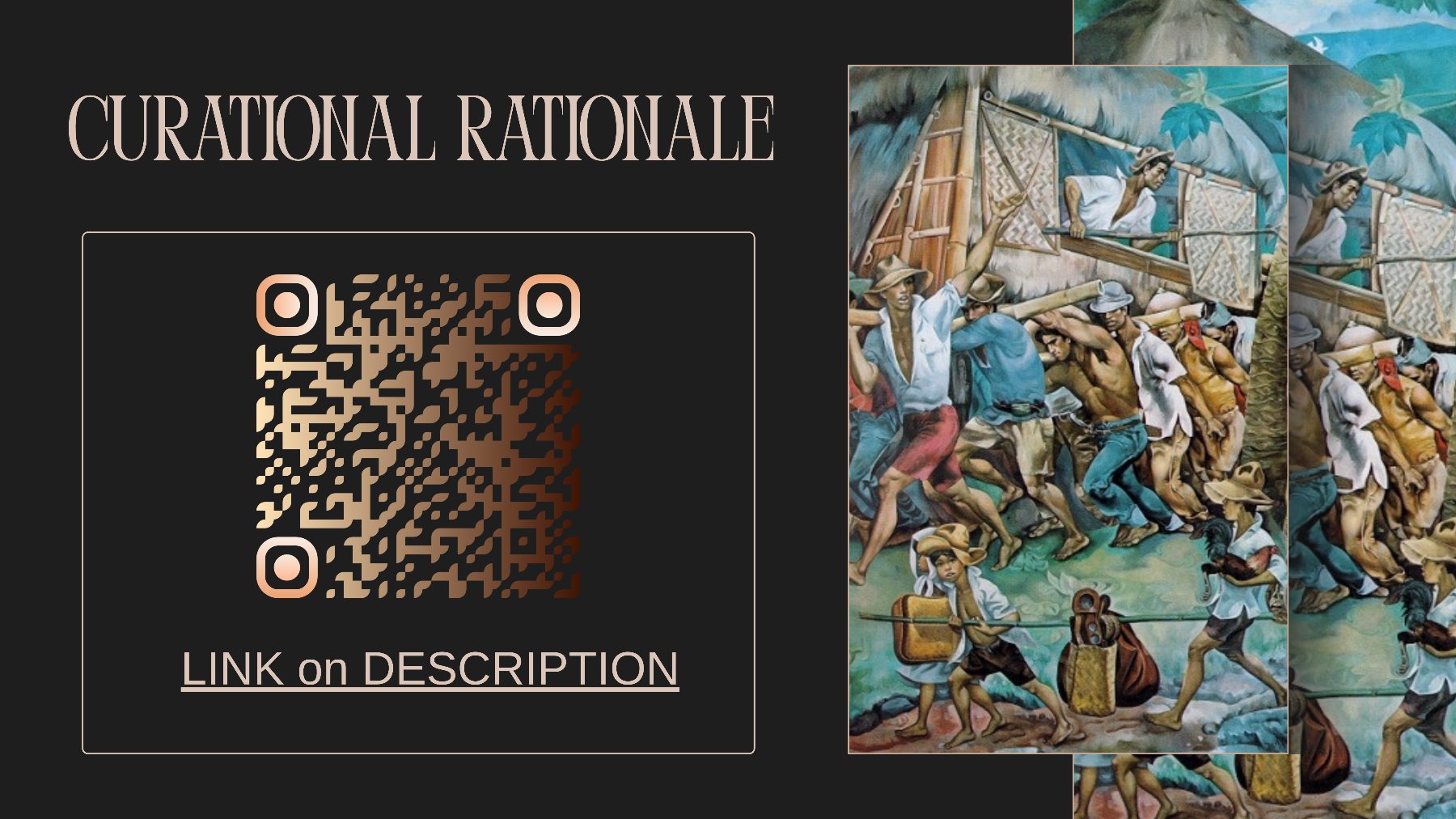 CURATIONAL RATIONALE
