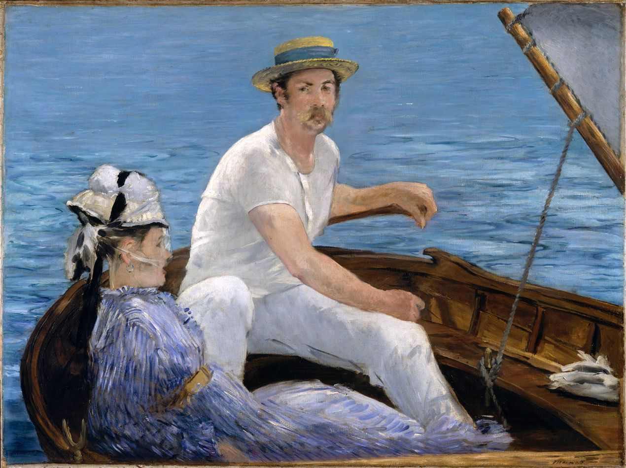 Passeio de Barco (Boating) — Édouard Manet
