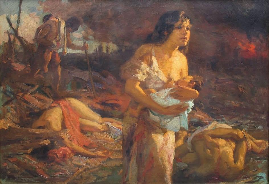 Composition (Evacuation) 1941-1944